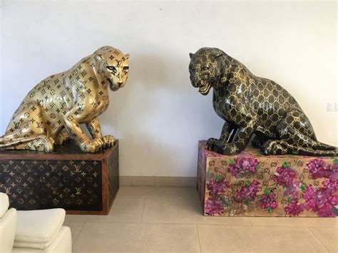 louis vuitton jaguar statues|louis vuitton concert.